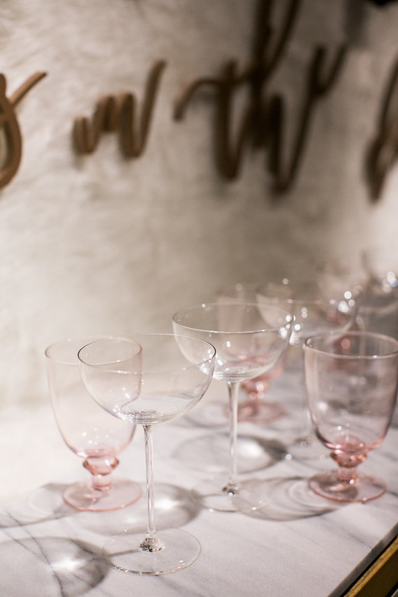 Crate and Barrel cocktail glasses