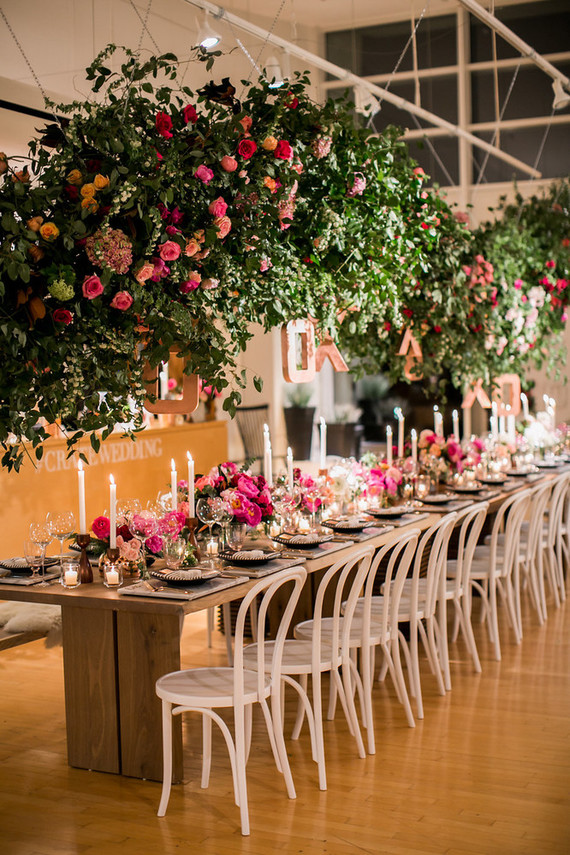 Valentines inspired dinner party