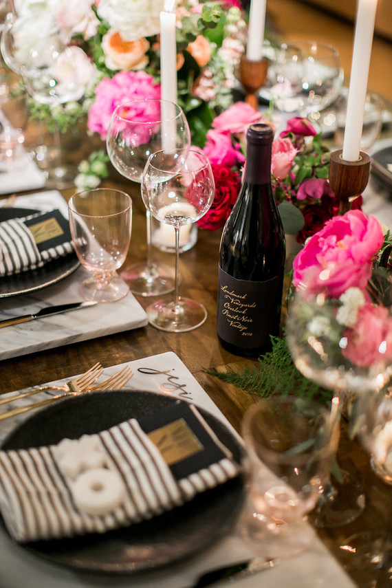 Valentines inspired dinner party