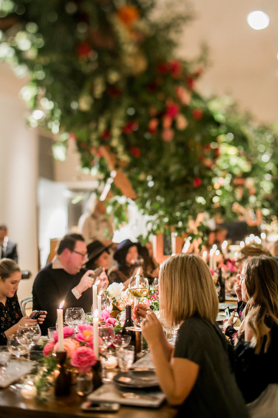 Valentines inspired dinner party