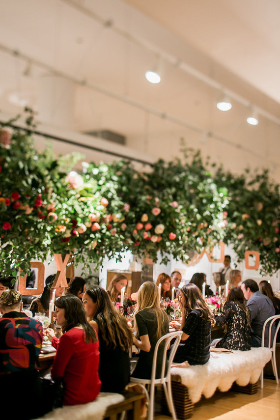 Valentines inspired dinner party