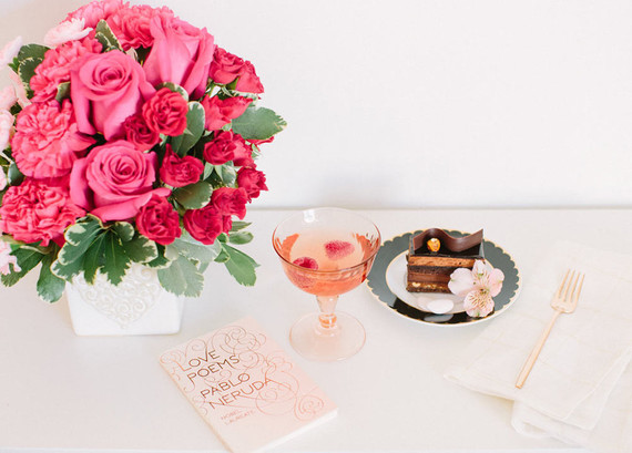 Valentine's Day dinner at home Inspiration