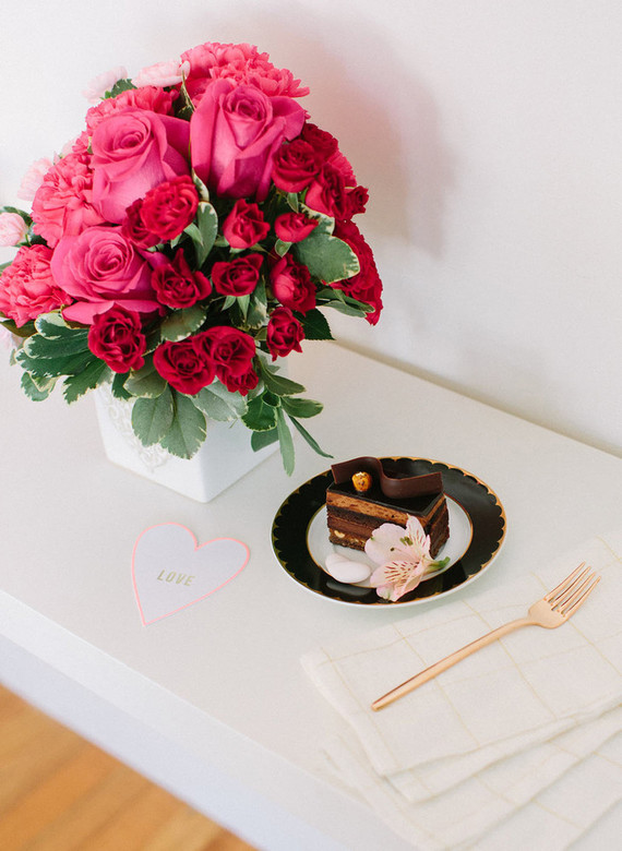Valentine's Day dinner at home Inspiration