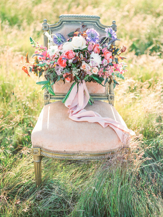 Romantic bridal bouquet