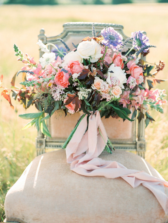 Romantic bridal bouquet