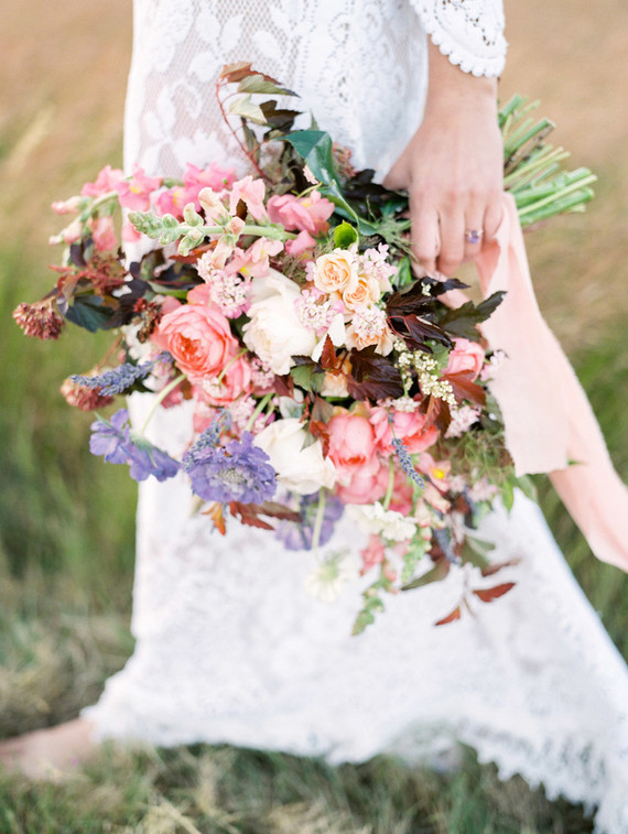 Romantic bridal bouquet
