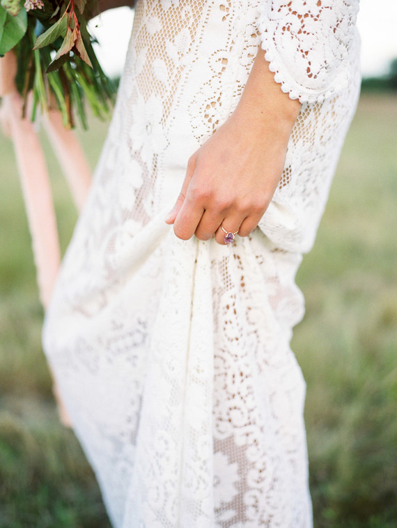 Romantic bridal gown