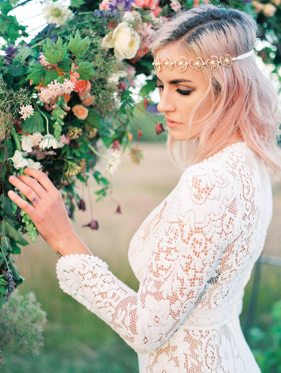 Vintage wedding dress
