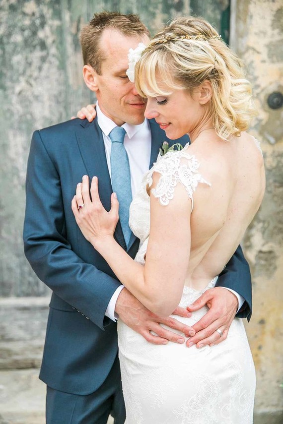 Claire Pettibone bridal gown