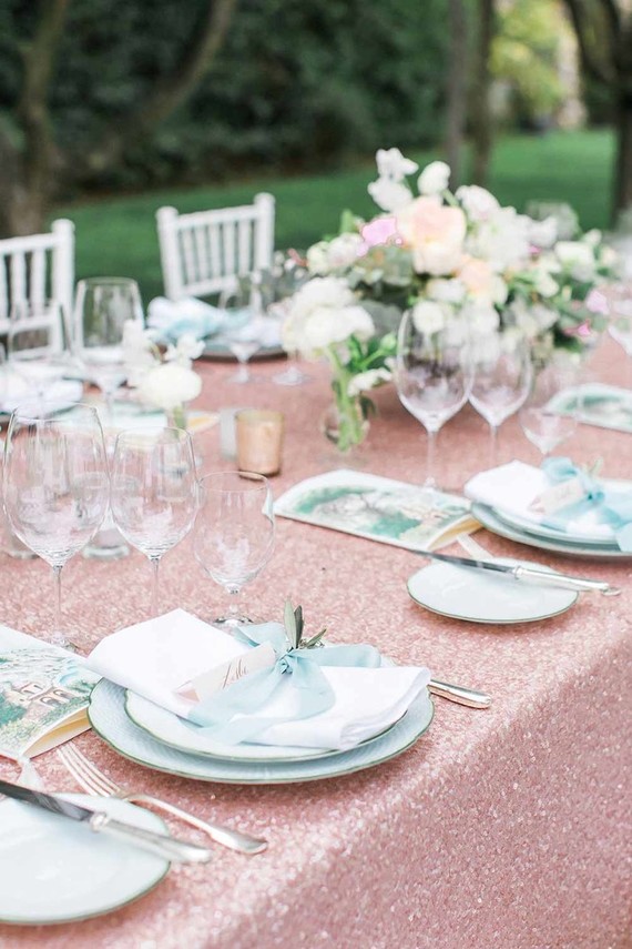 Romantic place setting