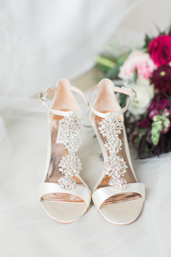 Bagdley Mischka bridal shoes
