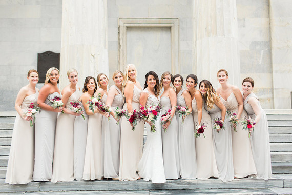 Romantic bridesmaid dresses