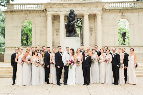 Romantic wedding at a Horticulture Center in Philadelphia