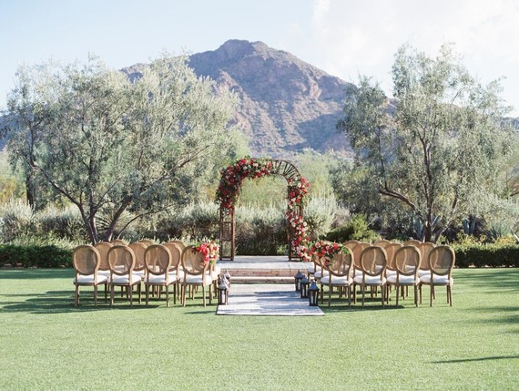 Romantic Arizona wedding at El Chorro