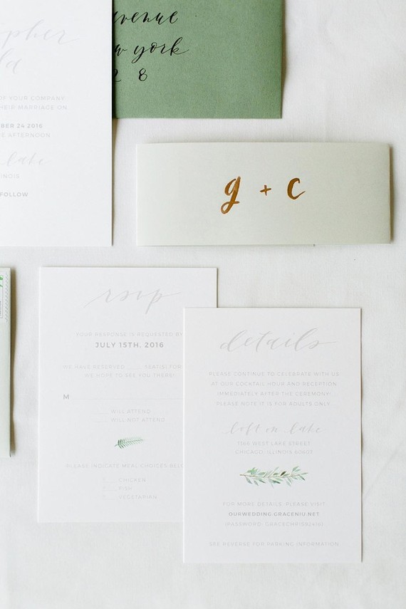 Wedding invitations