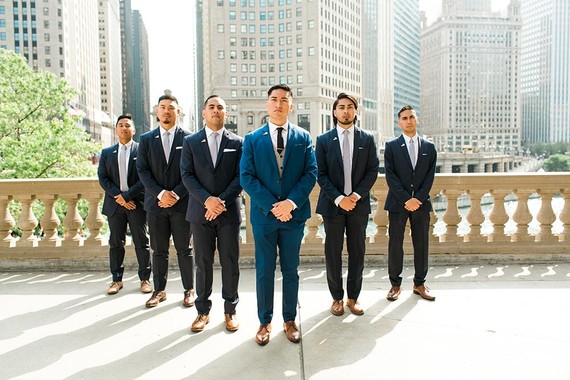 Groomsmen portrait