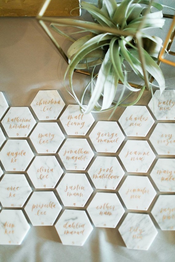 Marble seating chart