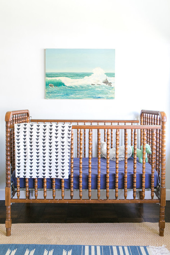 Modern vintage boy's nursery