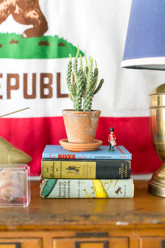 Modern vintage boy's nursery