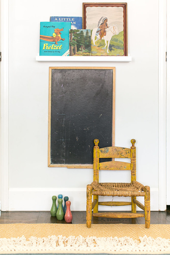 Modern vintage boy's nursery