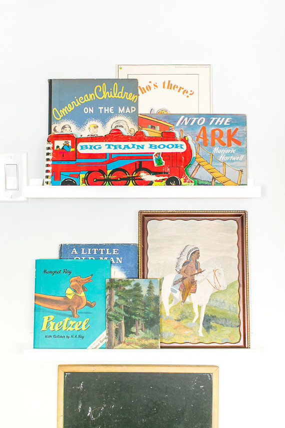 Modern vintage boy's nursery