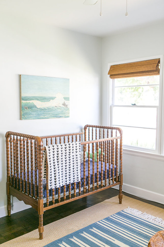 Modern vintage boy's nursery