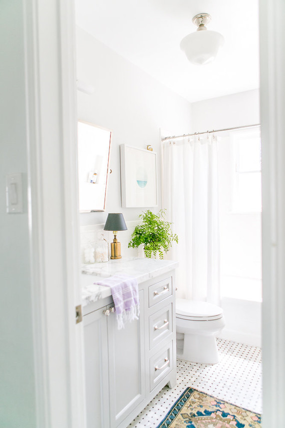 classic white bathroom