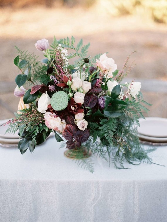 Winter wedding flowers