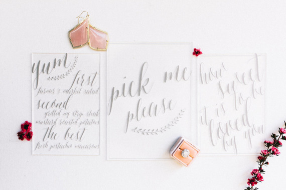 Romantic calligraphy Inspiration