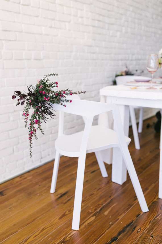 Floral chair