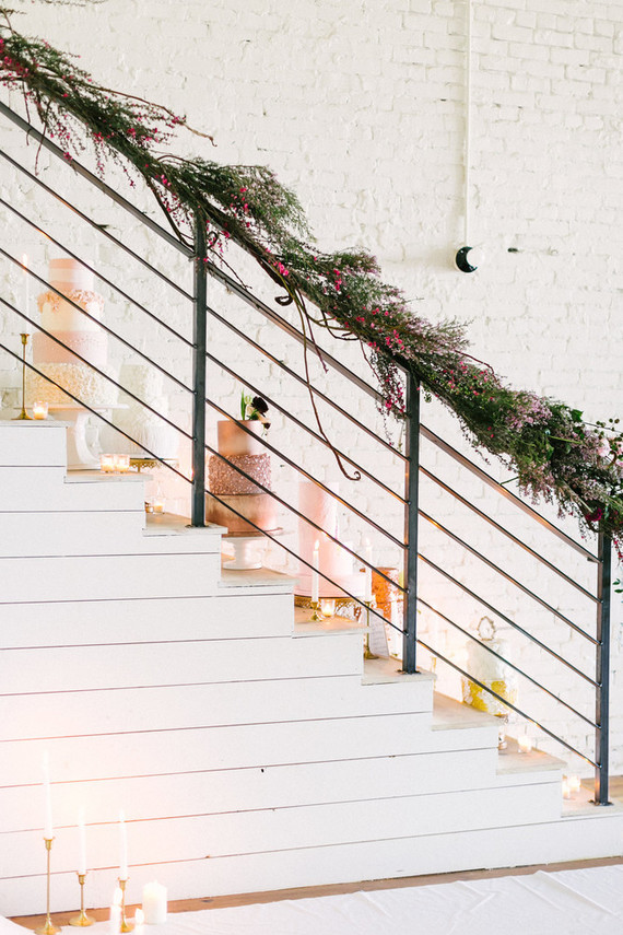 Romantic wedding cakes