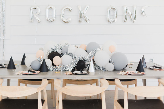 Rock On birthday party Inspiration