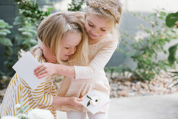 Floral valentine's day brunch for kids