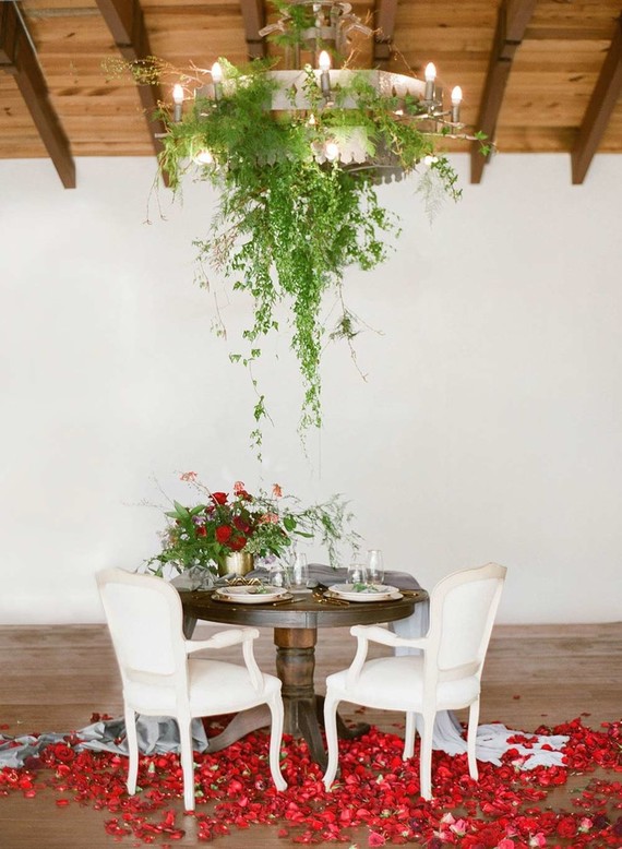 Winter romance wedding inspiration Inspiration