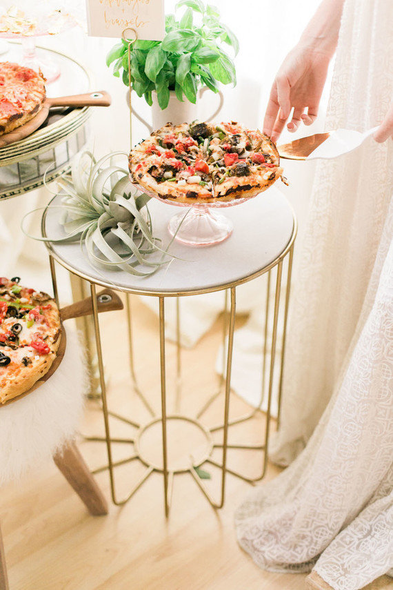 Tropical Galentine's Day brunch