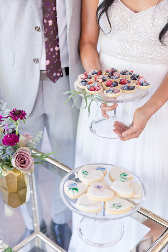 Wedding dessert table
