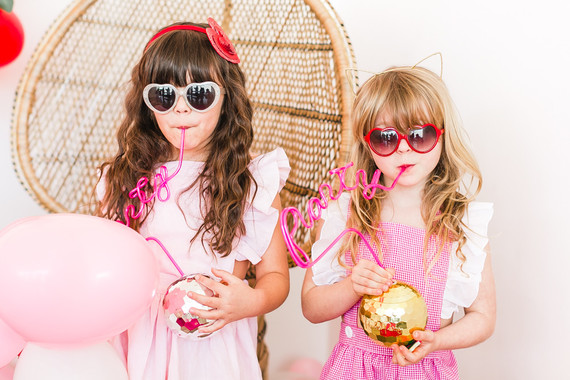 Little girls Valentine's party Inspiration