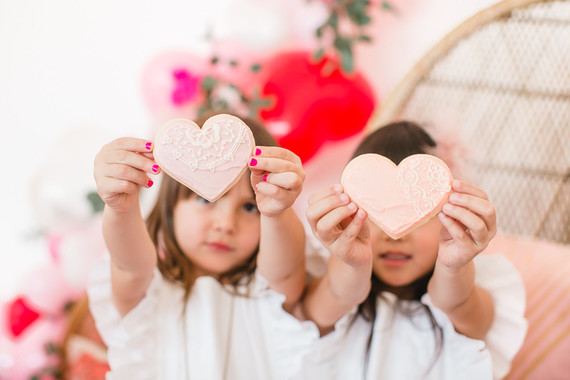 Little girls Valentine's party