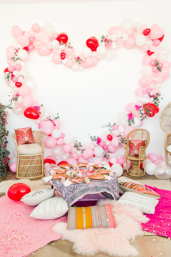 Little girls Valentine's party Inspiration