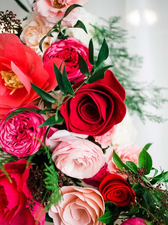 Valentine's Day roses