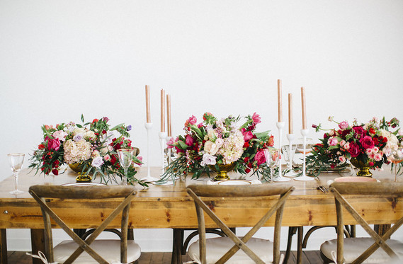 Valentine's Day tablescape