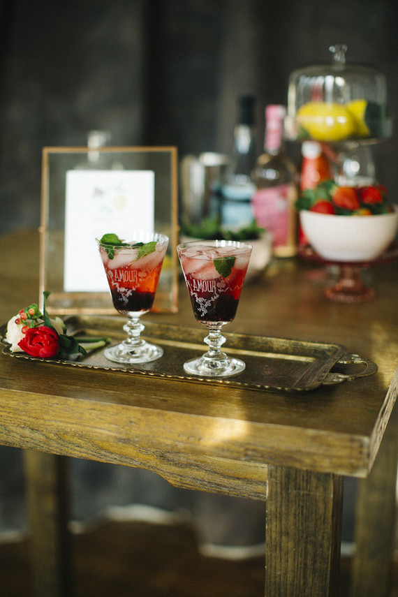 Valentine's Day cocktail recipe Inspiration