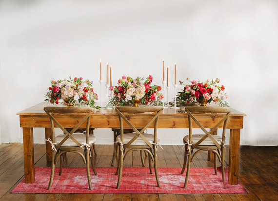 Valentine's Day tablescape