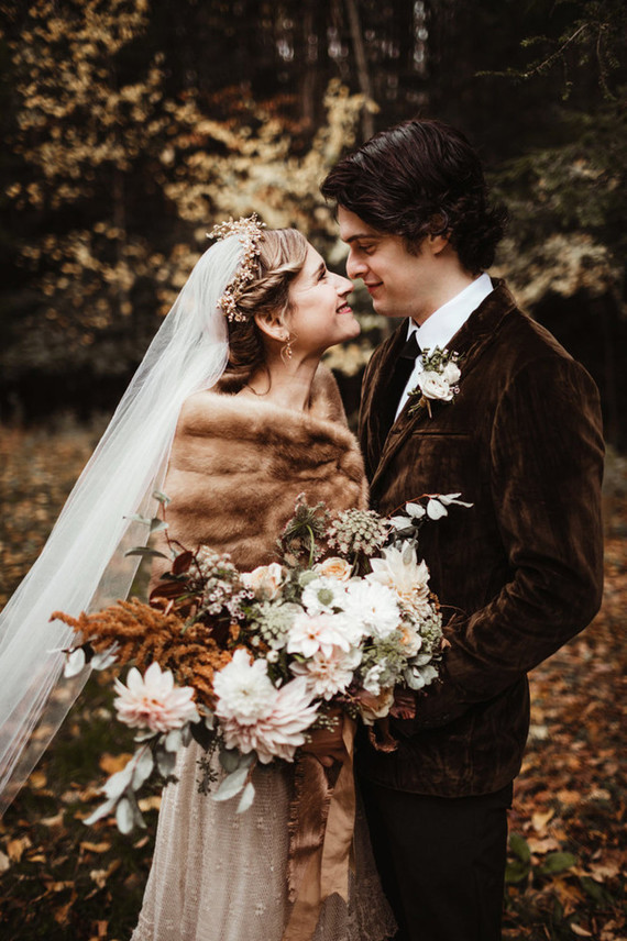 Bride & groom portrait