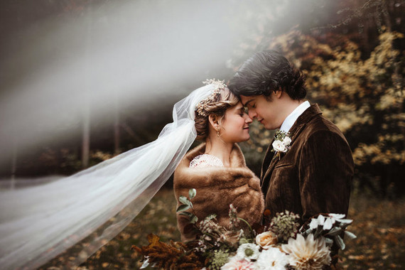 Woodland Vintage Wedding Inspiration