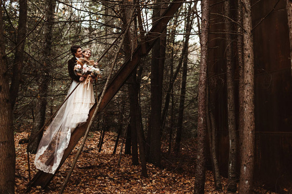 Woodland Vintage Wedding Inspiration