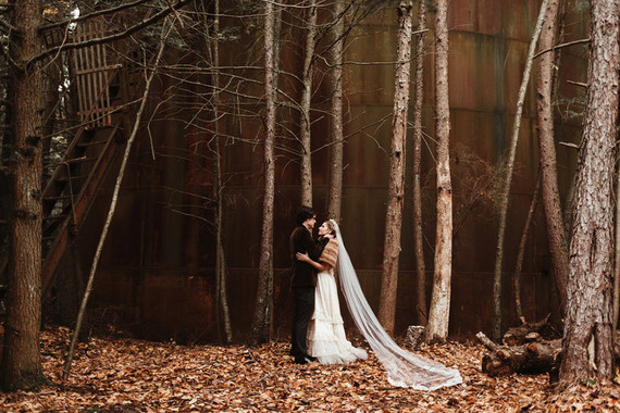 Woodland Vintage Wedding Inspiration