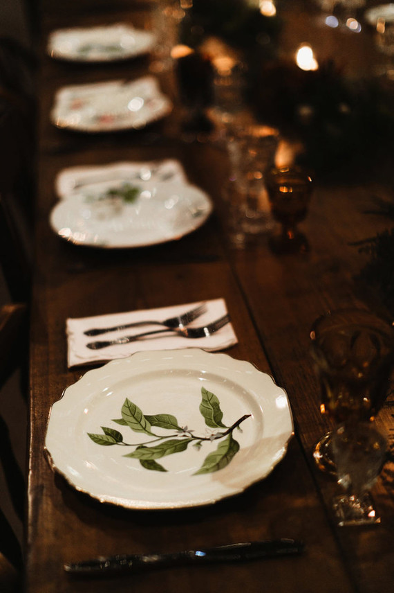 Vintage tablescape
