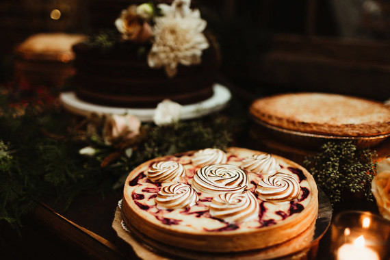 Wedding dessert table