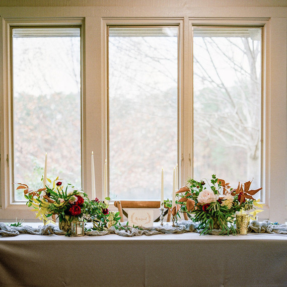 Winter wedding flowers